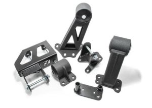 Acura Integra Steel Mount Kit - Innovative Mounts - 85A Bushings - Black - `94-`01 Acura Integra Steel Mount Kit - Innovative Mounts - 85A Bushings - Black - `94-`01